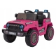 Pojazd Jeep Off Road MOUNTAIN na Akumualtor Różowy dla dziewczynki