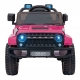 Pojazd Jeep Off Road MOUNTAIN na Akumualtor Różowy dla dziewczynki