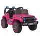 Pojazd Jeep Off Road MOUNTAIN na Akumualtor Różowy dla dziewczynki