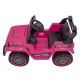 Pojazd Jeep Off Road MOUNTAIN na Akumualtor Różowy dla dziewczynki