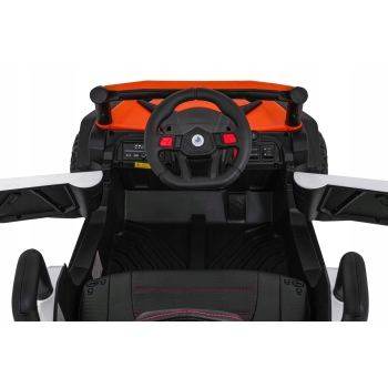 Pojazd Buggy Madman 4x4 UTV-MX Biały 12V10Ah Pilot