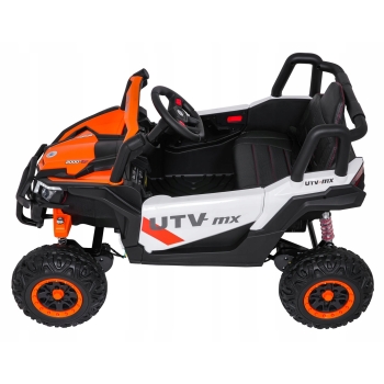 Pojazd Buggy Madman 4x4 UTV-MX Biały 12V10Ah Pilot