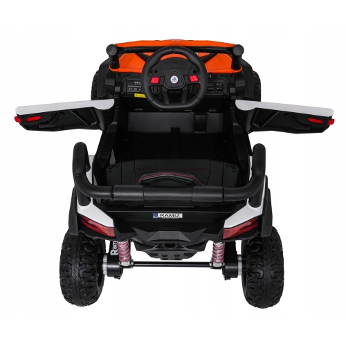 Pojazd Buggy Madman 4x4 UTV-MX Biały 12V10Ah Pilot