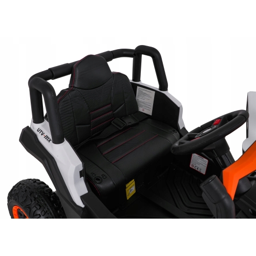 Pojazd Buggy Madman 4x4 UTV-MX Biały 12V10Ah Pilot