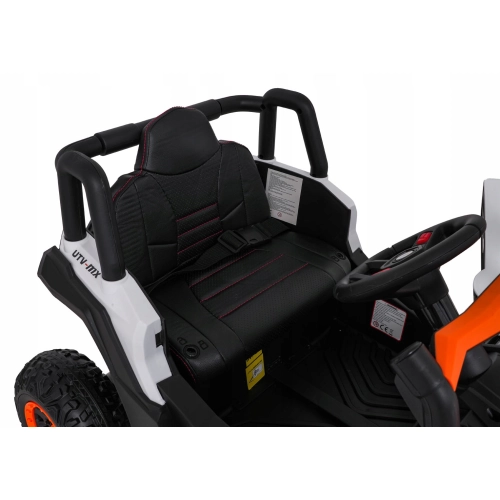 Pojazd Buggy Madman 4x4 UTV-MX Biały 12V10Ah Pilot