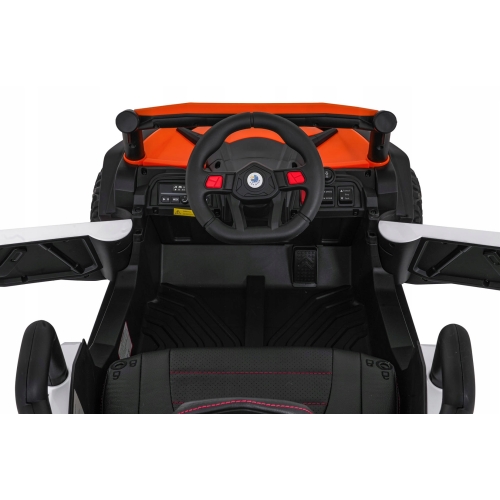 Pojazd Buggy Madman 4x4 UTV-MX Biały 12V10Ah Pilot