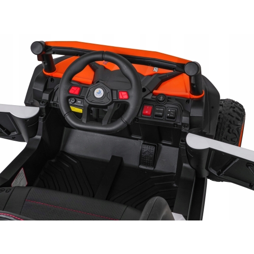 Pojazd Buggy Madman 4x4 UTV-MX Biały 12V10Ah Pilot