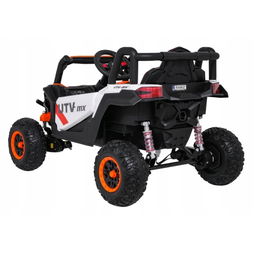 Pojazd Buggy Madman 4x4 UTV-MX Biały 12V10Ah Pilot
