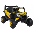 Pojazd Buggy Madman 4x4 UTV-MX Żółty 12V10Ah