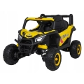Pojazd Buggy Madman 4x4 UTV-MX Żółty 12V10Ah