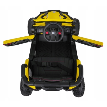 Pojazd Buggy Madman 4x4 UTV-MX Żółty 12V10Ah