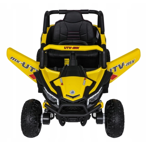 Pojazd Buggy Madman 4x4 UTV-MX Żółty 12V10Ah