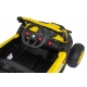 Pojazd Buggy Madman 4x4 UTV-MX Żółty 12V10Ah