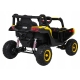 Pojazd Buggy Madman 4x4 UTV-MX Żółty 12V10Ah