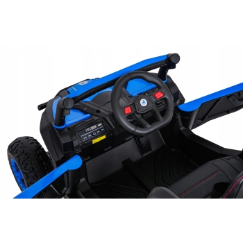 Pojazd Buggy Madman 4x4 UTV-MX Niebieski 12V10Ah