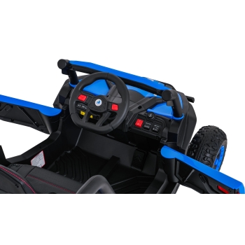 Pojazd Buggy Madman 4x4 UTV-MX Niebieski 12V10Ah