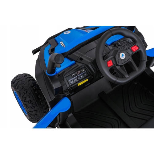 Pojazd Buggy Madman 4x4 UTV-MX Niebieski 12V10Ah