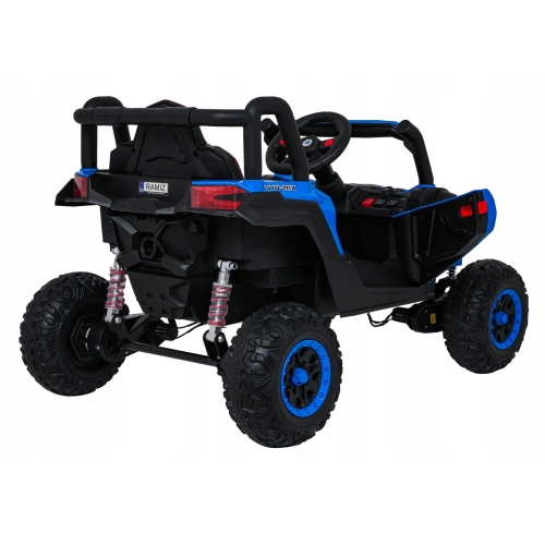Pojazd Buggy Madman 4x4 UTV-MX Niebieski 12V10Ah