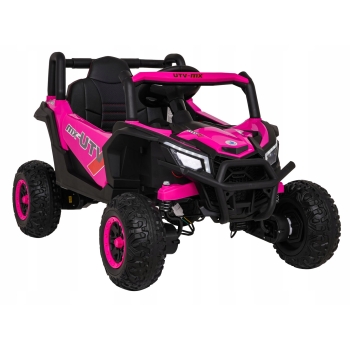 Pojazd Buggy Madman 4x4 UTV-MX Różowy 12V10Ah Pilot
