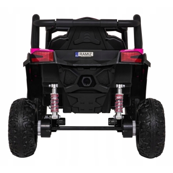 Pojazd Buggy Madman 4x4 UTV-MX Różowy 12V10Ah Pilot
