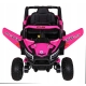Pojazd Buggy Madman 4x4 UTV-MX Różowy 12V10Ah Pilot