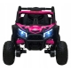 Pojazd Buggy Madman 4x4 UTV-MX Różowy 12V10Ah Pilot