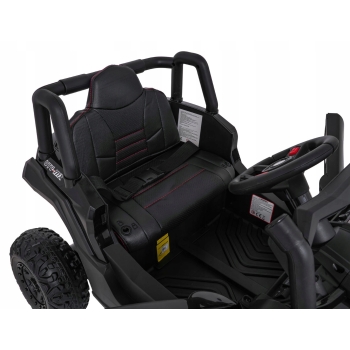 Autko Buggy Madman 4x4 UTV-MX Czarny 12V10Ah Pilot