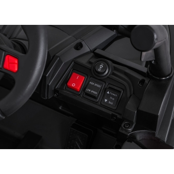 Autko Buggy Madman 4x4 UTV-MX Czarny 12V10Ah Pilot