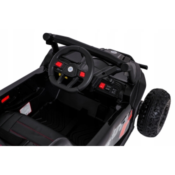 Autko Buggy Madman 4x4 UTV-MX Czarny 12V10Ah Pilot