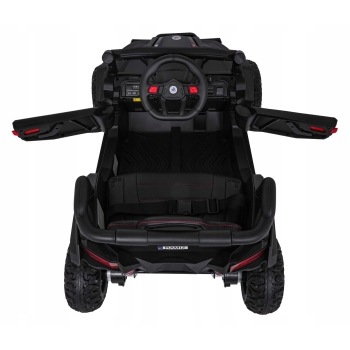 Autko Buggy Madman 4x4 UTV-MX Czarny 12V10Ah Pilot