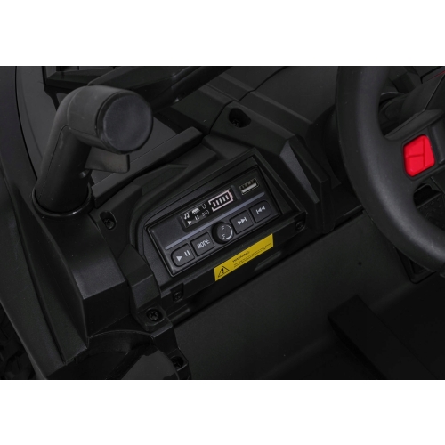 Autko Buggy Madman 4x4 UTV-MX Czarny 12V10Ah Pilot