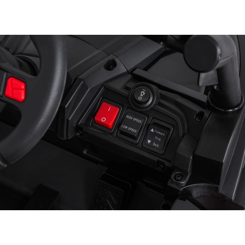 Autko Buggy Madman 4x4 UTV-MX Czarny 12V10Ah Pilot