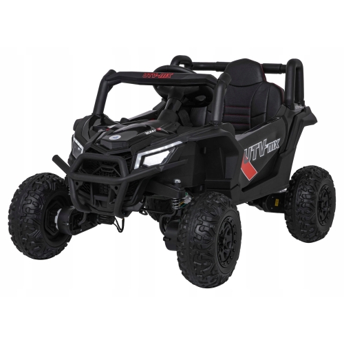 Autko Buggy Madman 4x4 UTV-MX Czarny 12V10Ah Pilot
