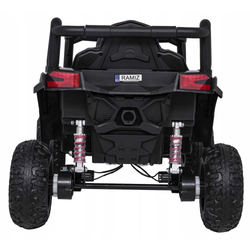 Autko Buggy Madman 4x4 UTV-MX Czarny 12V10Ah Pilot