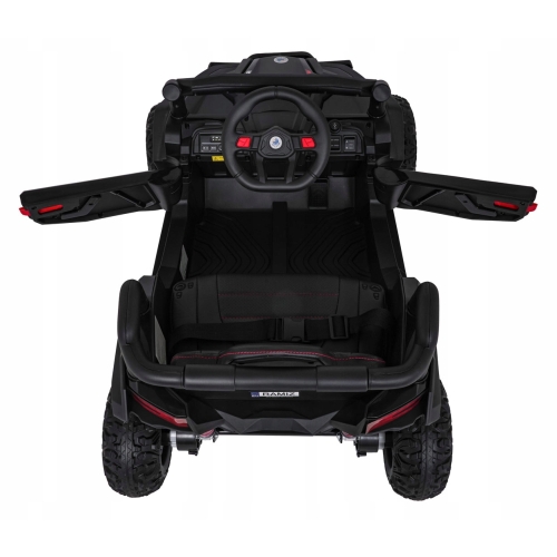 Autko Buggy Madman 4x4 UTV-MX Czarny 12V10Ah Pilot