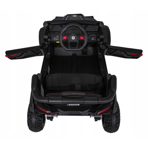 Autko Buggy Madman 4x4 UTV-MX Czarny 12V10Ah Pilot