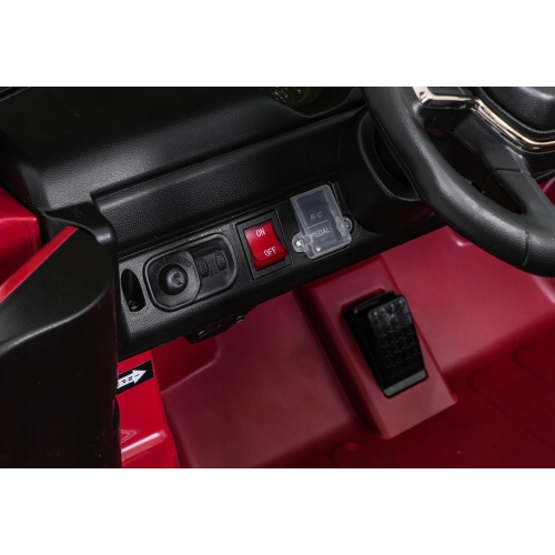 Straż Pożarna Pojazd RAM 3500 na Akumulator Czerwony