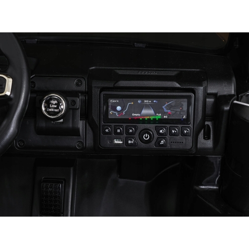 Autko Policja dla dzieci Ram 3500 Radiowóz Czarny