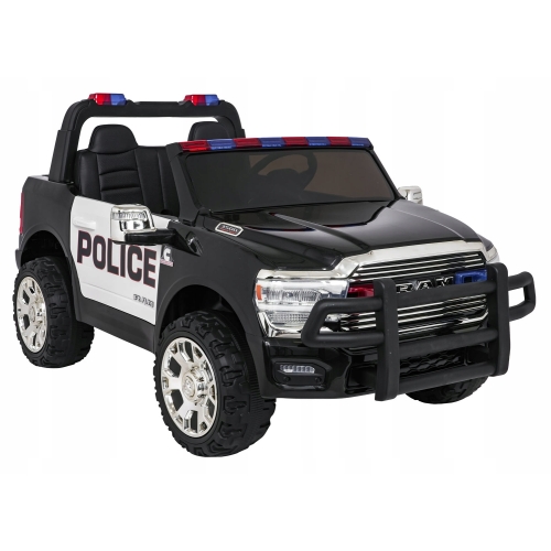 Autko Policja dla dzieci Ram 3500 Radiowóz Czarny