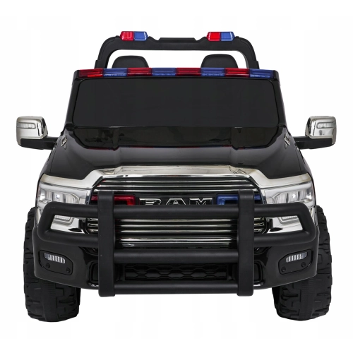Autko Policja dla dzieci Ram 3500 Radiowóz Czarny