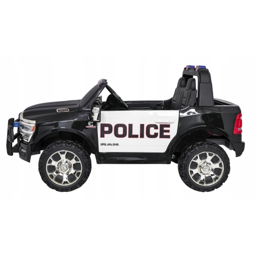 Autko Policja dla dzieci Ram 3500 Radiowóz Czarny