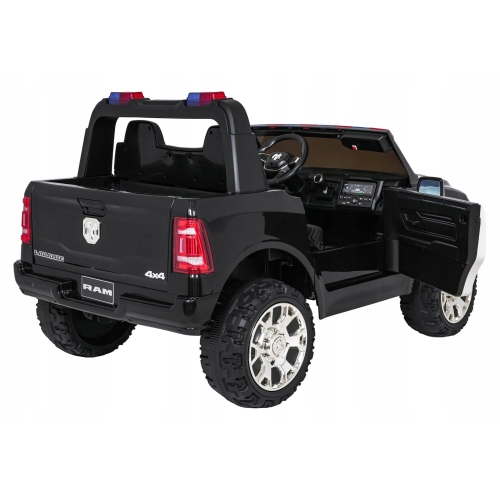 Autko Policja dla dzieci Ram 3500 Radiowóz Czarny
