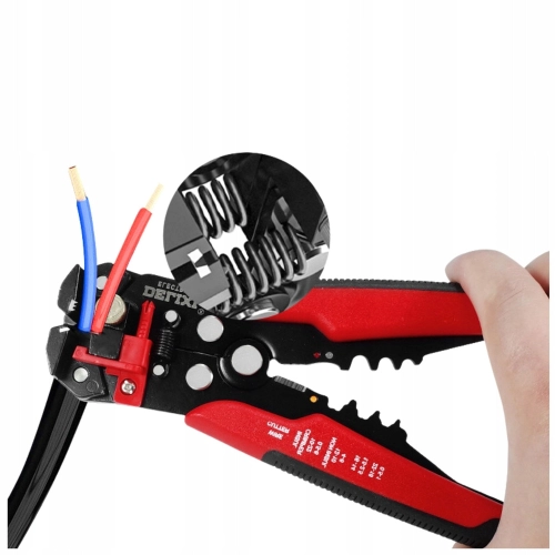 Ściągacz Szczypce Zaciskarka Do Ściągania Izolacji Przewodów