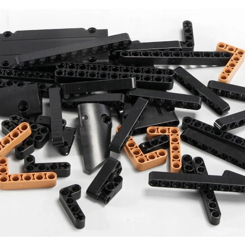 Kreatywny Zestaw Klocków Auto Terenowe Pojazd 1722el. Czarny 13068