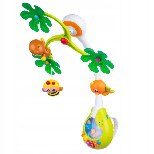 Karuzela do łóżeczka 3w1 ZOO Dumel Discovery DD81889