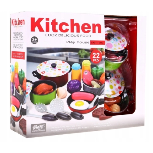 Akcesoria kuchenne, garnki dla dzieci 555-CS007