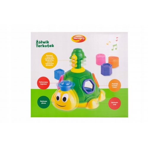 DUMEL Discovery Sorter Żółwik Terkotek DD38957