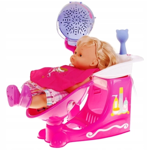Lalka salon fryzjerski  + akcesoria RT05046