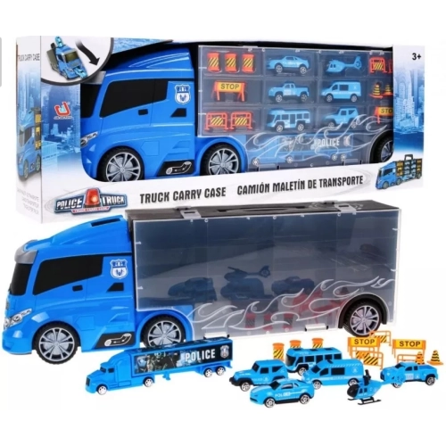 Ciężarówka dla dzieci z autkami