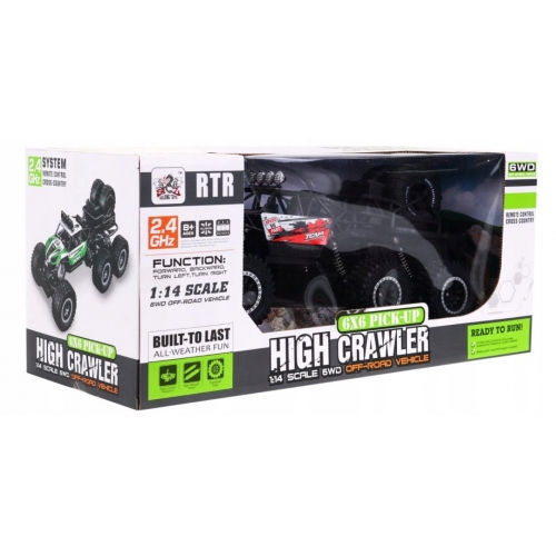 Terenowe Auto sterowane 1:14 Crawler 6x6 R/C 2.4G  SL-183A